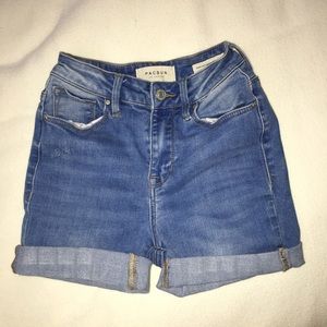 super high rise shorts